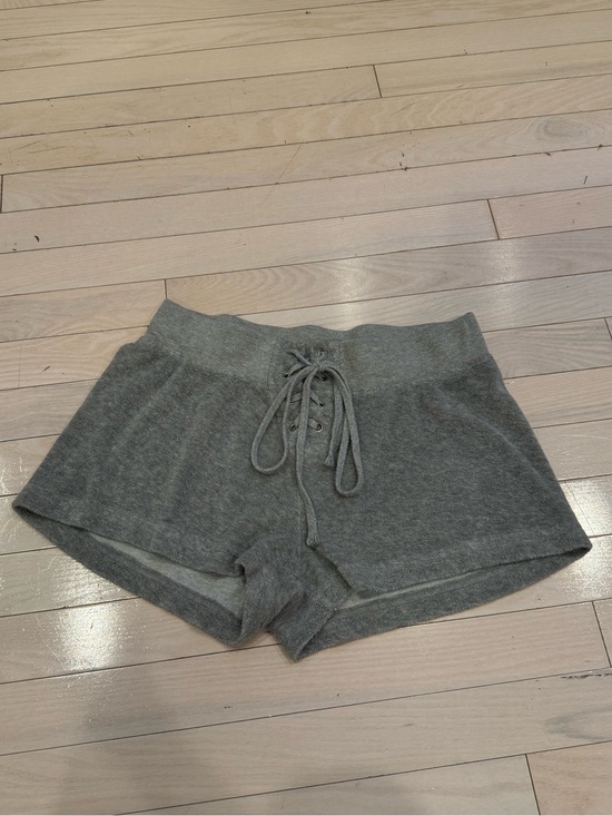 Hard Tail Pants - Hard Tail Velour Terry Cloth Lounge Shorts L
